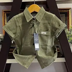 Kemeja Anak Laki Laki Warna Army By Libas Original