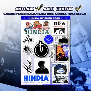 HINDIA STICKER PACK | Stiker Anti Luntur Tahan Air