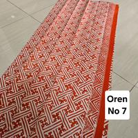 Gambar Kain Batik Garutan warna Oren (010319) dari Kayla Batik Kota Administrasi Jakarta Barat 1 Tokopedia