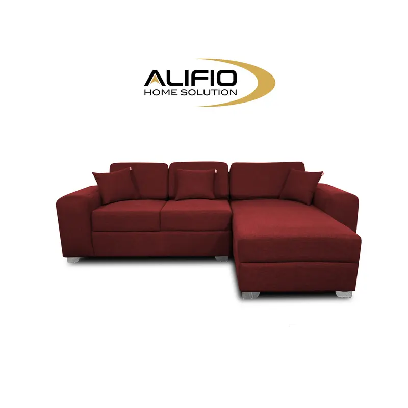 Sofa L Kagawa/Alifio/Fabrick linen/Minimalis Modern 7
