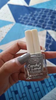 Product Review of Kudan Candy Land 10ML Cat Kutek Kuku Jari Tangan Kutikula Wanita Nail Polish Sun UV Lamp Peel Off Kering Art from a** 1
