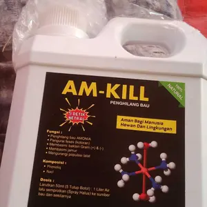 AMKIL 1 liter  penghilang bau /menetralisir bau kotoran hewan dan manusia bisa untuk menghilangkan bau bangkai