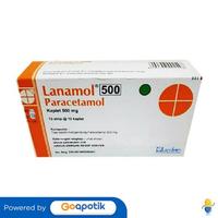 Gambar LANAMOL 500 MG BOX 100 KAPLET dari Apotek Sesama Pasar Kemis by GoApotik Kab. Tangerang 1 Tokopedia