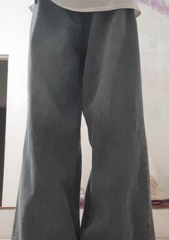 Product Review of Quần Jeans  Suông Nữ Xếp Ly Hai Cạp Kép Phối Túi Trước Chất Jeans Đẹp Pants Women from ** 2