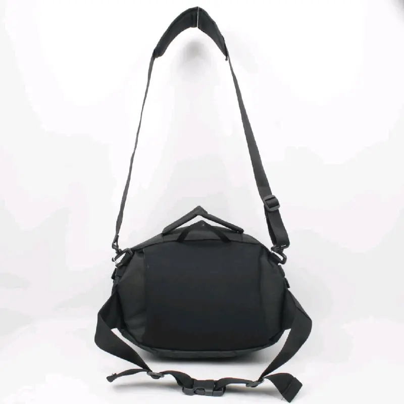 Tas Selempang Outdoor Consina 2 Pungsi Bahan Berkualitas Tebal Ukuran 8 Liter Cocok Buat Pria Dan Wanita Slingbag Cowo Hitam 4
