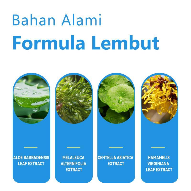 VELLTRUA Gel Penenang Kulit Bahan Alami Formula Lembut Perawatan Pencerah Kulit Alami