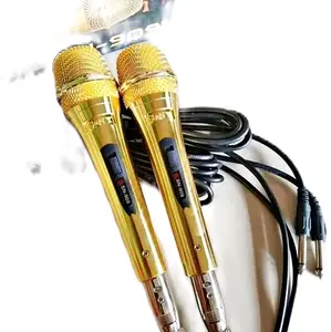 S.ny Mic Karaoke Body Full Besi  Mikrofon Karaoke Berkualitas Tinggi dengan Kabel Panjang