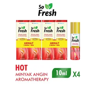 [B1G1] So Fresh Aromatheraphy Hot 10ml x4