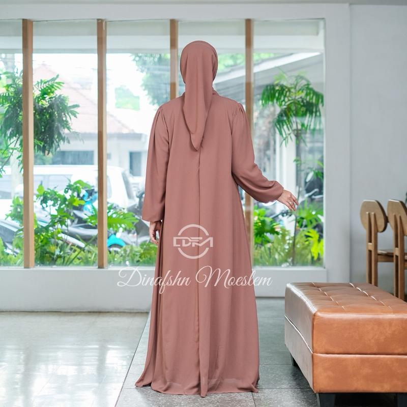 DFM - Jasmine Set Gamis Abaya Wanita Terbaru - Ceruty 7