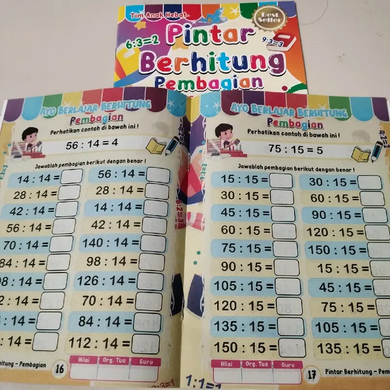 Buku Anak - Pandai Berhitung / Pintar Berhitung Penjumlahan, Pengurangan, Perkalian, Pembagian - Anak Hebat 4