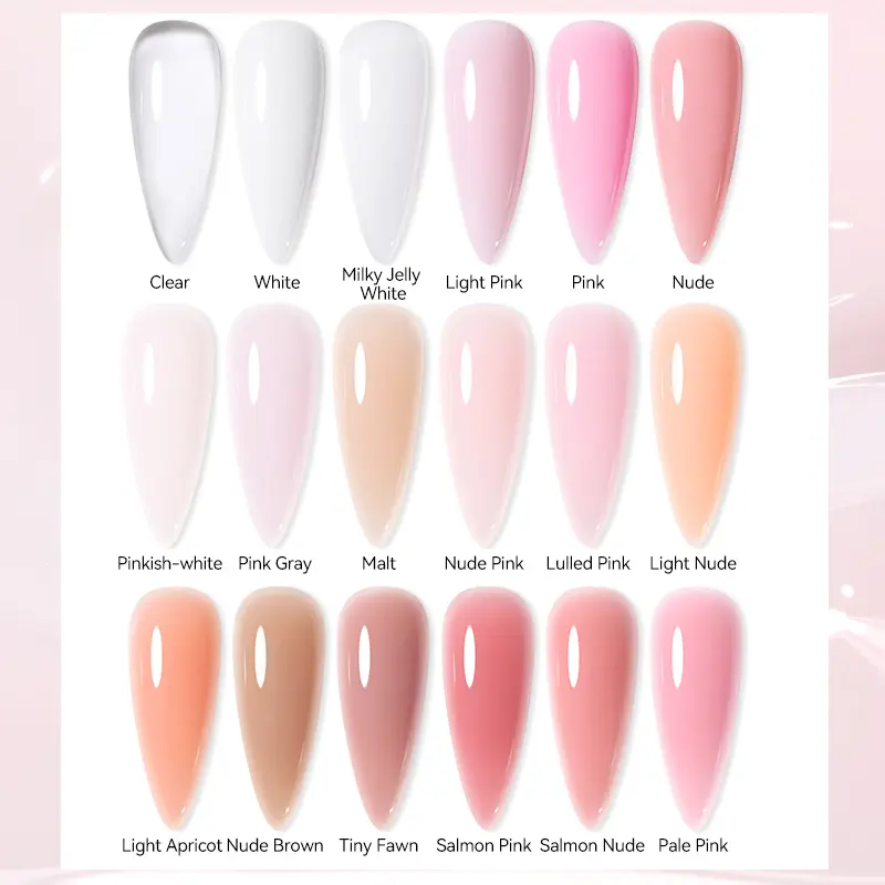 Sơn Gel Làm Móng Nối Dài, URSUGAR, 15ml, Có Màu, UV Và Đèn LED, Ngâm, 57212 8