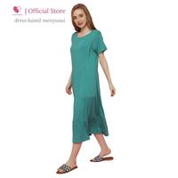 Gambar Dress Busui Friendly Nursing Wear untuk Ibu Hamil dan Menyusui - Black, M dari Baju Hamil Menyusui Happymomma Kota Tangerang Selatan 2 Tokopedia