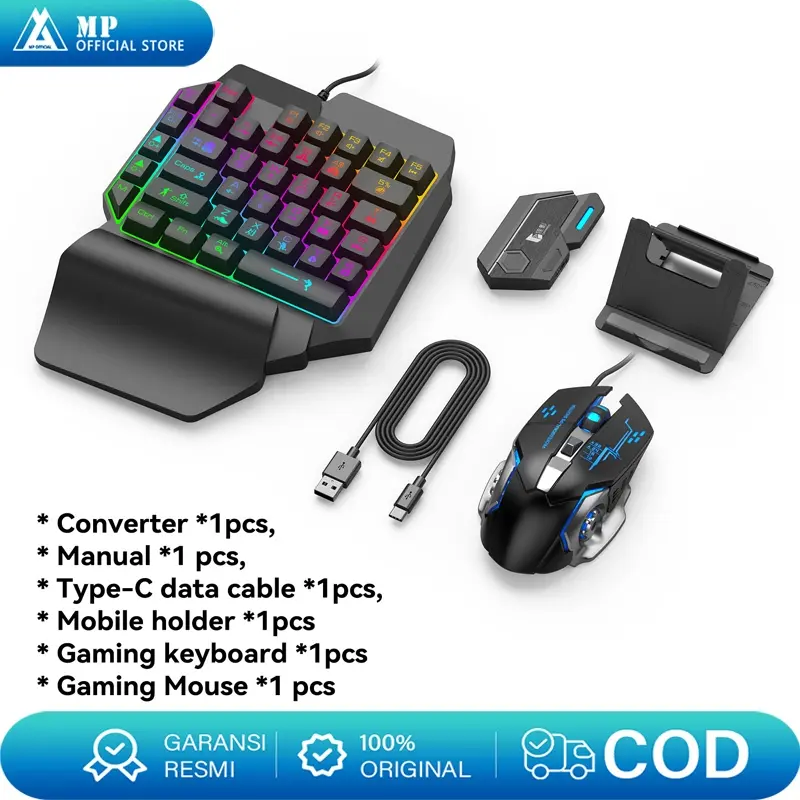 Keyboard gaming/keyboard mouse converter /bluetooth adaptor/ M1Pro MK300 kontroler seluler/untuk ios android bluetooth 5.0 /konverter keyboard mouse 0