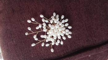 Product Review of (Bebas beli 2 dapat bonus) B35 Bross hijab mutiara snowflake mewat titanium Korea original from r**e 0