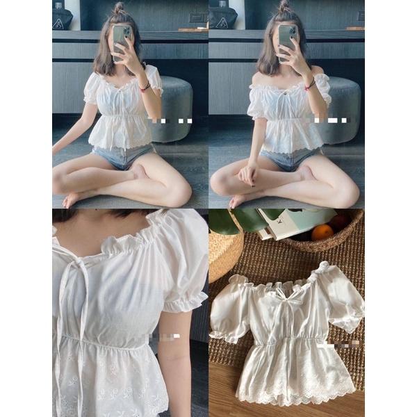 NEW atasan bkk top white serian,atasan off shoulder putih korean style ,sabrina ,peplum ,topkaret.deluna off shoulder 2