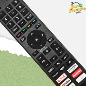 Remote Remot TV HISENSE Android Smart TV LED LCD UHD 4K 43A6500H 32A4200G