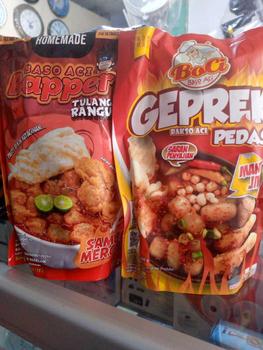 Product Review of Baso Aci Mantap Jiwa Geprek Extra Pedas Bundling 5 Pcs from n**1 0