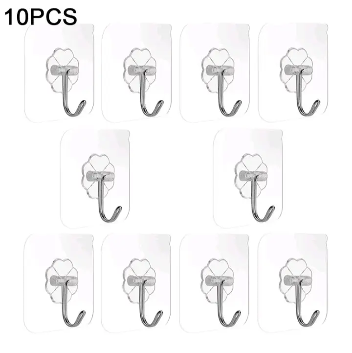 PAKET HOOK TEMPEL AJAIB 10K dpt 10pcs