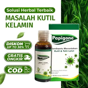 PAPIGONE PRODUK HERBAL CAIR ALAMI BANTU PERMASALAHAN KULIT