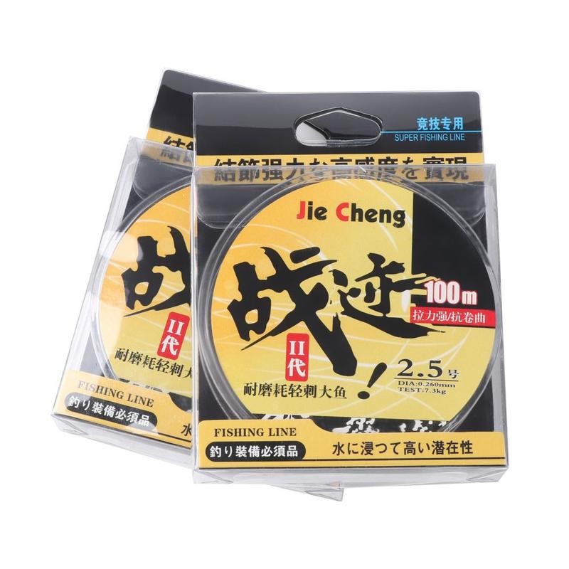Dây Thừng Chắc Chắn Độ Bền Kéo Cao Dây Mồi Polyester, Cuộn Chỉ Đàn Hồi, Dây Câu Cá, Fluoro Carbon, Thích Hợp Để Câu Cá 5