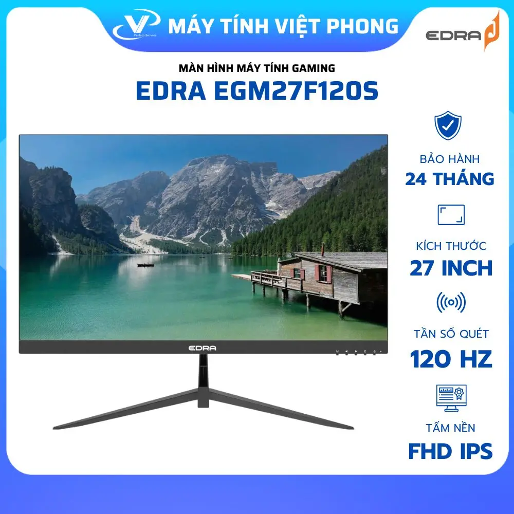 Màn hình Gaming EDRA EGM22F100H / EGM24F100H / EGM27F100H / EGM27F120PV (22/24/27 inch) FullHD/IPS/1ms 100Hz - Thiết kế tinh tế, hiệu suất cao | BigBuy360 - bigbuy360.vn Màn hình Gaming EDRA EGM22F100H / EGM24F100H / EGM27F100H / EGM27F120PV (22/24/27 inch) FullHD/IPS/1ms 100Hz - Thiết kế tinh tế, hiệu suất cao | BigBuy360 - bigbuy360.vn