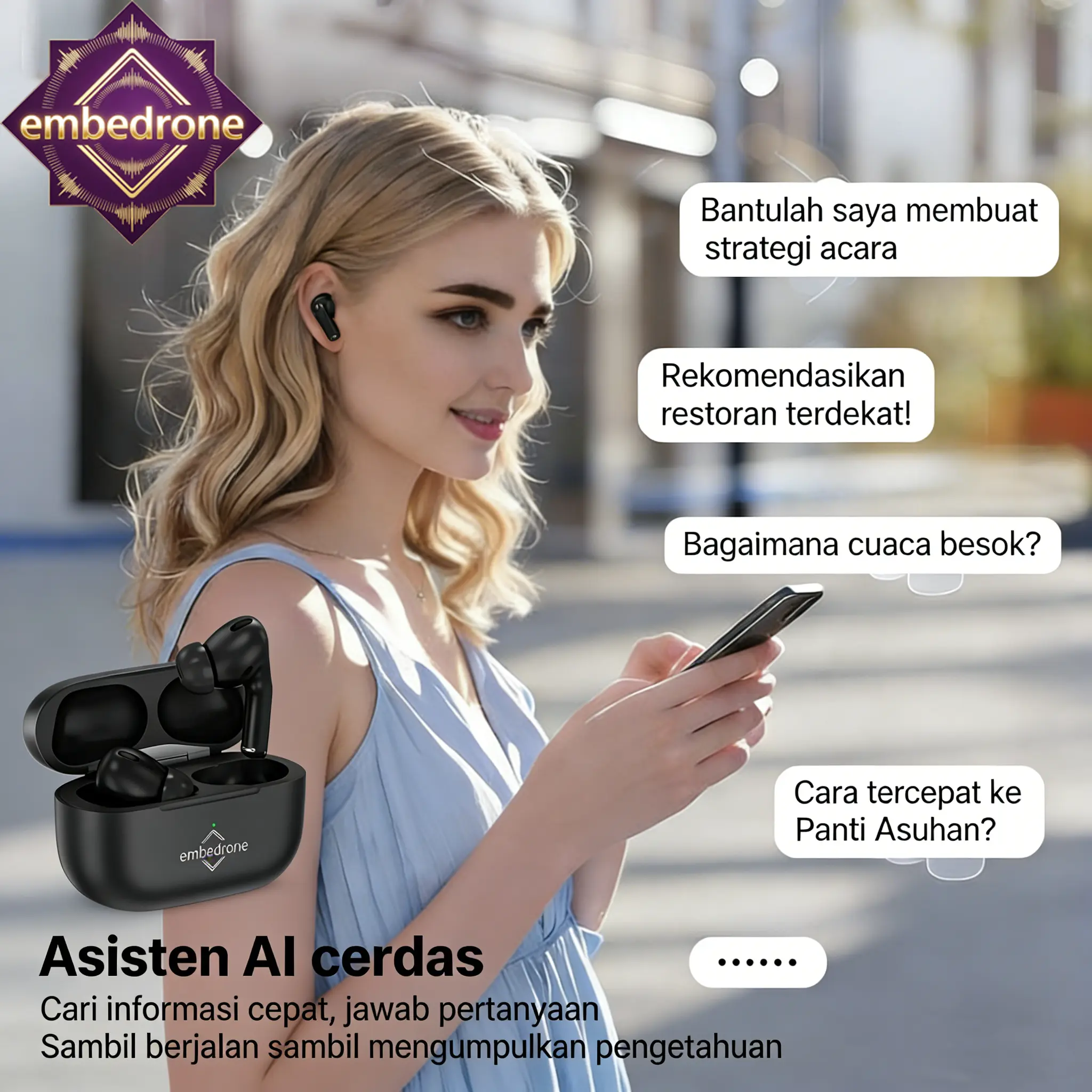 embedrone 2026 NEW AI PHANTOM K80 Earphone Nirkabel,Anti Air Dalam, Baterai Tahan Lama, TWS, Bass Kuat,Surround 3D, Peredam Suara Cerdas, Gaming, Panggilan,Musik, Olahraga, Earphone Bluetooth Nirkabel embedrone 2026 NEW AI PHANTOM K80 Earphone Nirkabel,Anti Air Dalam, Baterai Tahan Lama, TWS, Bass Kuat,Surround 3D, Peredam Suara Cerdas, Gaming, Panggilan,Musik, Olahraga, Earphone Bluetooth Nirkabel