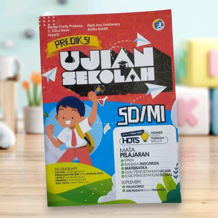 buku prediksi ujian sekolah k13 untuk SD/mi kelas 6 tahun 2024/2025 penerbit putra Nugraha