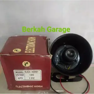 Klakson Hewan 3 Suara Anjing Kuda Sapi Hitam