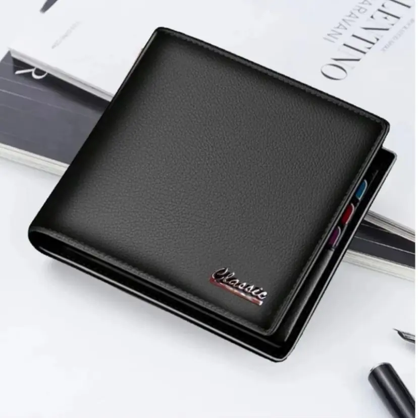 Dompet Pria Terbaru Dompet Pria Elegan Kartu Kulit Sintetis