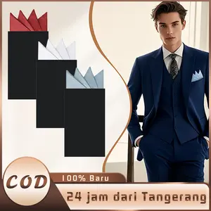 Sapu Tangan Saku Pocket Square Buat Jas 18*8.2cm Saputangan Saku Pesta Pernikahan