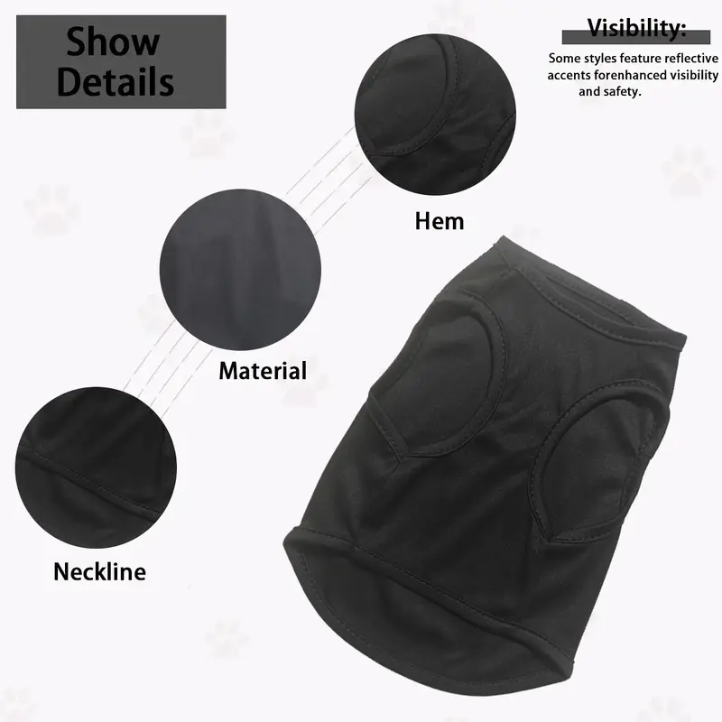 Fashionable Letter Print Pet Vest, Breathable Lightweight Pet Clothing for Small Dogs & Cats, Easy To Stretch Design Pet Clothes for Summer 4