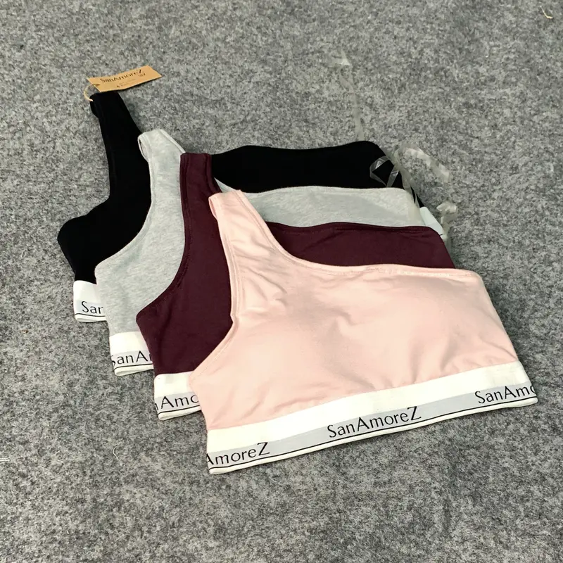 SanAmoreZ | Premium Sports Bra/Bralette - Bra/Bralette Olahraga Premium (Cotton) | Size XS - XL | No Wire Bralette | Maple Bralette 4