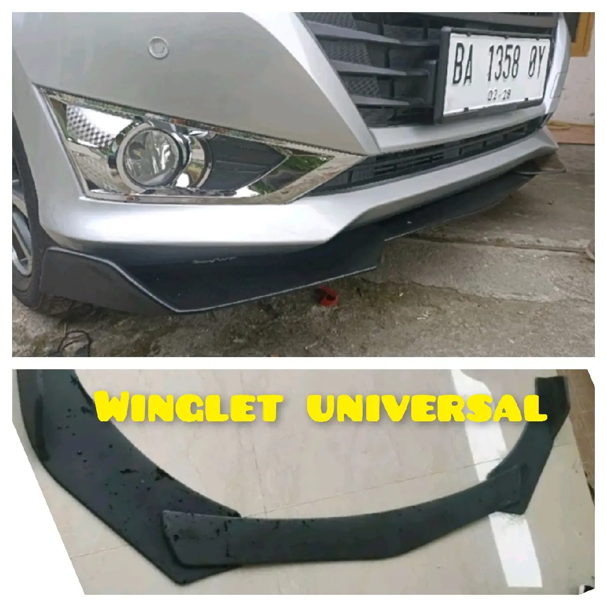 winglet bumper mobil universal