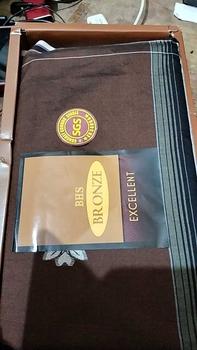 Product Review of Sarung BHS Excellent gold silver from e**3 0