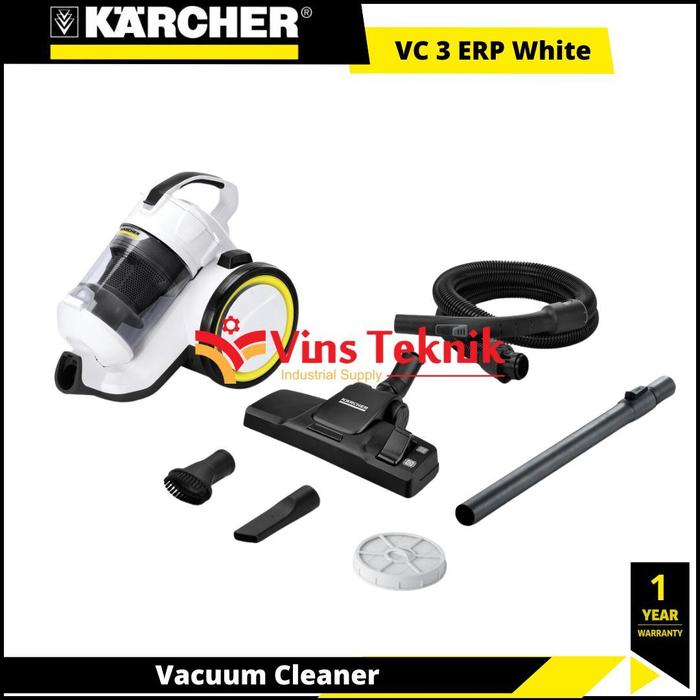 Gambar KARCHER VC 3 Premium VC3 Vacuum Cleaner White Mesin Vacuum Cleaner Putih dari Vins Teknik Bekasi Kota Bekasi Tokopedia