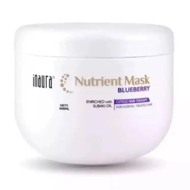 Inaura Nutrient Mask Cuticle hair therapy Series (Blueberry, Strawberry, Chocolate) 1000ml 4