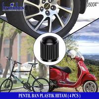 Gambar Tyre Wheel Valve Cap Tutup Penutup Pentil Ban Mobil Motor Sepeda Plastik Hitam dari Brainbox Car and Home Kota Batam 2 Tokopedia