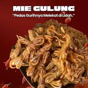 mie gulung viral pedas daun jeruk berat 250grm