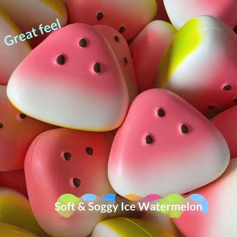 Mùa hè dưa hấu Squishy đồ chơi mềm chậm phục hồi giảm căng thẳng funfunk