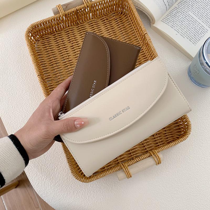 Ví Nữ, Phong Cách Cổ Điển Sức Chứa Lớn, Ví Dài, ví đựng tiền Xu Có Khóa Kéo Wallet Hình Chữ Nhật