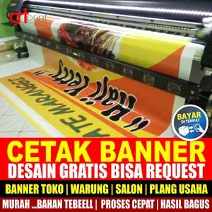 Cetak Spanduk  Jualan - Banner Warung / toko bisa request