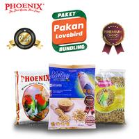 Gambar PAKET LOVEBIRD Bundling Pakan Burung Lovebird Phoenix Pakan Burung dari Phoenix Petfood Indonesia Kab. Bogor 1 Tokopedia