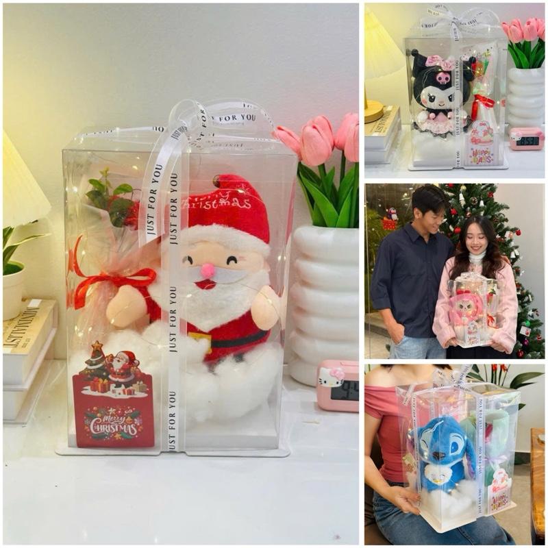 Hộp Quà Tặng Gấu Bông Tự Ráp Đáng Yêu Kèm Hoa sáp Đèn Thiệp Xinh Dành Tặng Bạn Gái Bạn Bè Vào Dịp 8 3 valentines Sinh Nhật Phù Hợp Mọi Lứa Tuổi