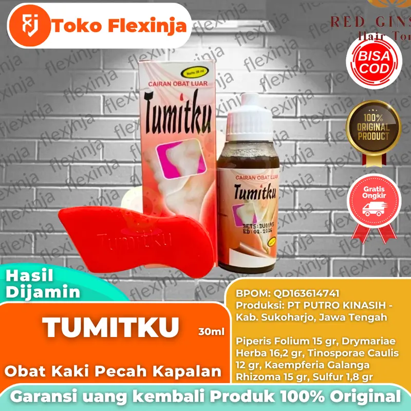 TUMITKU Obat Kaki Pecah Solusi Kaki Kapalan Kalus Pecah Kering 0