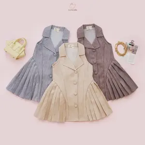 CELVEkids - Dress Elizabeth Baju rok Anak Perempuan Korean style semiwool usia 1-6th