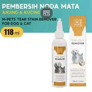 M-Pets Tear Stain Remover 118ml for Dog & Cat - Pembersih Noda Mata Anjing Kucing