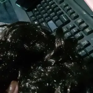 ikat rambut cepol karet keriting hitam cokat praktis bukan jepit