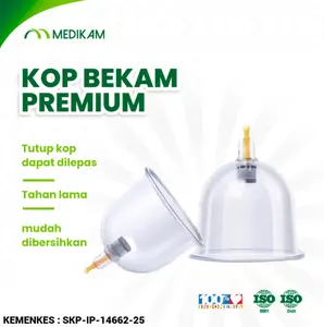 *Ready Stock* Kualitas Premium Cop Bekam cupping Hijamah Bekam Pakai Buang sekali pakai Alat Kop Bekam Tubuh Terapi Punggung - medikamhijamah