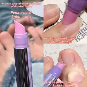 Pena Seni Kuku, melindungi kuku Anda, mencegah kekeringan, memberikan perlindungan setelah mengecat kuku, alat seni kuku.