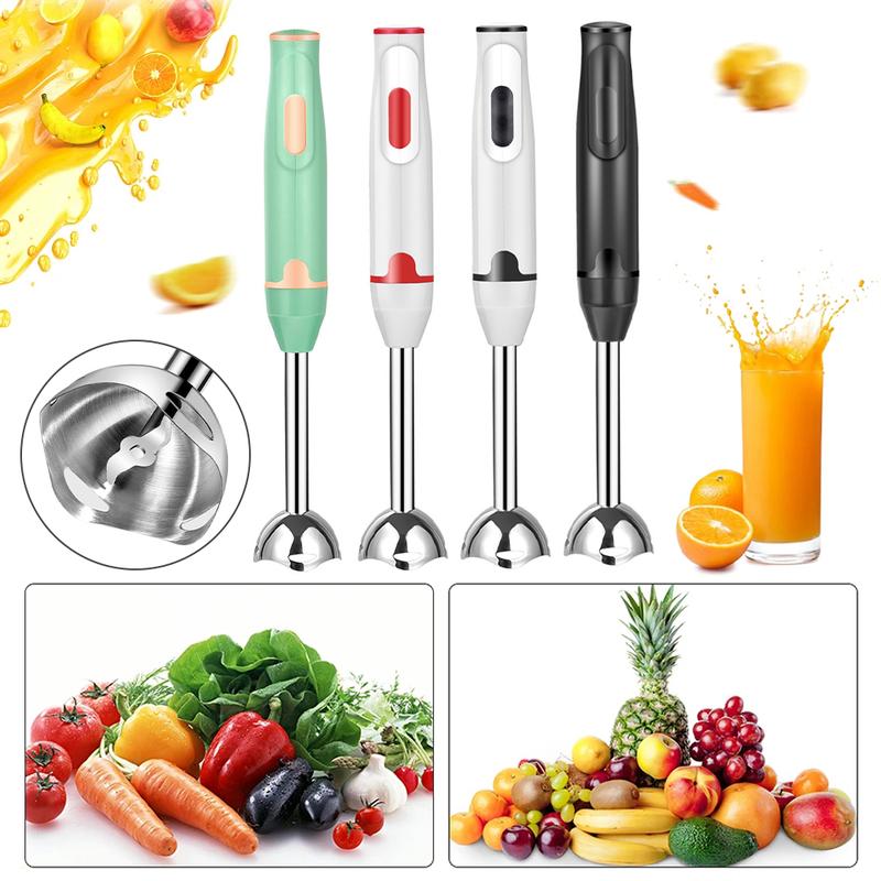 400W Immersion Hand Stick Blender Electric Food Vegetable Grinder Handheld Stick Mixer for Smoothies Sauces Baby Food Soups 1
